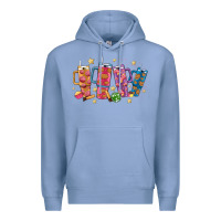 Colony Blue mexican christmas Premium Hoodie - MaliasSmallBusiness
