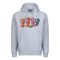 Heather Grey mexican christmas Premium Hoodie - MaliasSmallBusiness