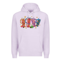 Lilac mexican christmas Premium Hoodie - MaliasSmallBusiness