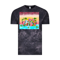 Cloud Black beach summer coffee cups Vintage Tee - Zillion Design Studio