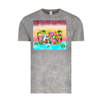 Cloud Rock beach summer coffee cups Vintage Tee - Zillion Design Studio