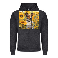 Vintage Black jack russel terrier Vintage Hoodie - Unal Design