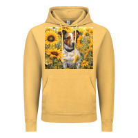 Vintage Mustard jack russel terrier Vintage Hoodie - Unal Design