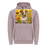 Vintage Zinc jack russel terrier Vintage Hoodie - Unal Design