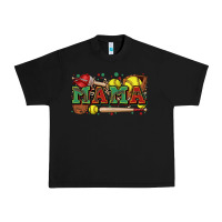 Black mama softball Urban Heavy Tee - Zillion Design Studio