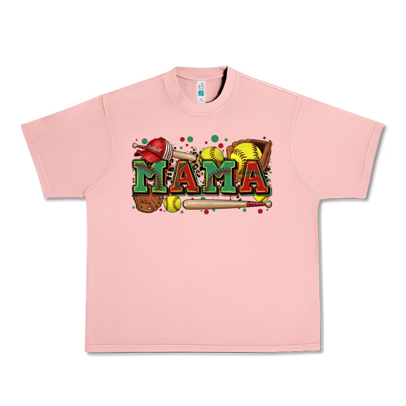 Mama Softball Urban Heavy Tee by Zillion Design Studio | Teevron