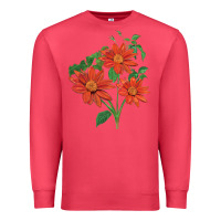 Cardinal tithonia fiesta del sol sunflower Premium Sweatshirt - LillyAllenDesigns