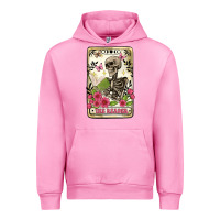 Fuchsia Pink the reader tarot card Urban Hoodie - Artiststas