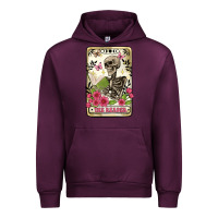 Mauve Wine the reader tarot card Urban Hoodie - Artiststas