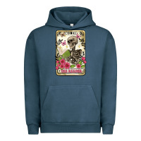 Pigment Midnight Navy the reader tarot card Urban Hoodie - Artiststas