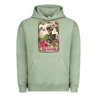 Pigment Oil Green the reader tarot card Urban Hoodie - Artiststas