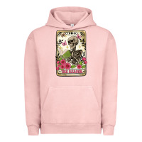 Pigment Salmon the reader tarot card Urban Hoodie - Artiststas