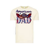 Vintage Arctic American dad with cowboy Vintage Tee - texasbilliewilder