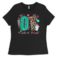 Black ot occupational therapist Ladies Tee - AdoDesignShop