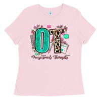 Bubblegum Pink ot occupational therapist Ladies Tee - AdoDesignShop