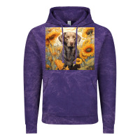 Cloud Purple labrador retriever Vintage Hoodie - Unal Design