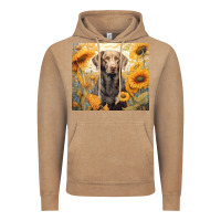 Vintage Coffee labrador retriever Vintage Hoodie - Unal Design