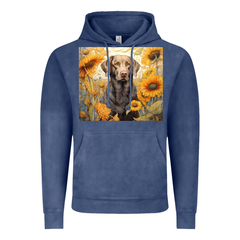 Labrador Retriever Vintage Hoodie by Unal Design | Teevron