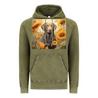 Vintage Olive labrador retriever Vintage Hoodie - Unal Design