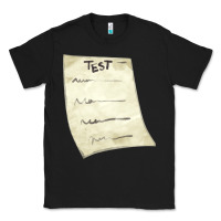 Black test sheet fa element Classic Tee - FaDigitalArtStudio