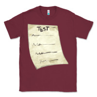 Burgundy test sheet fa element Classic Tee - FaDigitalArtStudio