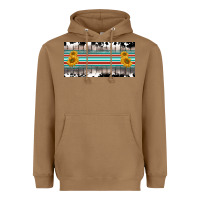 Toasted Coconut western cowhide serape sunflower mama license plate Heavyweight Hoodie - BarkalooDesign