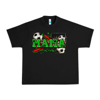 Black mama soccer Urban Heavy Tee - Zillion Design Studio