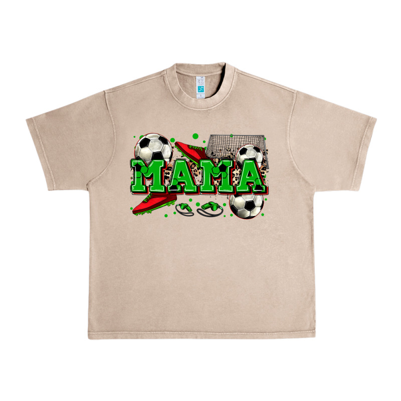 Mama Soccer Urban Heavy Tee by Zillion Design Studio | Teevron