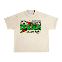 Sandshell mama soccer Urban Heavy Tee - Zillion Design Studio