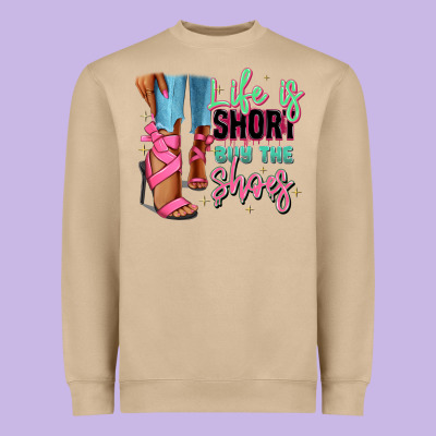 Heavyweight Sweatshirt Afro heels