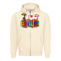 Sandshell equality pride flags Zipper Hoodie - AdoDesignShop