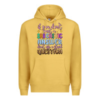 Antique Gold if you don't want sarcastic answer Premium Hoodie - MaliasSmallBusiness