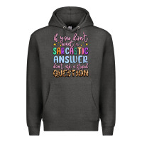 Charcoal Heather if you don't want sarcastic answer Premium Hoodie - MaliasSmallBusiness