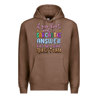 Chestnut if you don't want sarcastic answer Premium Hoodie - MaliasSmallBusiness