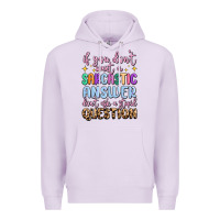 Lilac if you don't want sarcastic answer Premium Hoodie - MaliasSmallBusiness