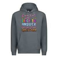 Rock if you don't want sarcastic answer Premium Hoodie - MaliasSmallBusiness