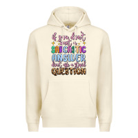 Sandshell if you don't want sarcastic answer Premium Hoodie - MaliasSmallBusiness