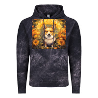 Cloud Black pembroke welsh corgi Vintage Hoodie - Unal Design