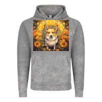 Cloud Rock pembroke welsh corgi Vintage Hoodie - Unal Design