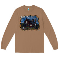 Toasted Coconut farm life2 Long Sleeve Tee - SublimationCraftShop