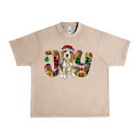 French Oak beagle christmas joy Urban Heavy Tee - RanaPortraitStore