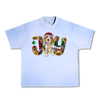 Grape Ice beagle christmas joy Urban Heavy Tee - RanaPortraitStore