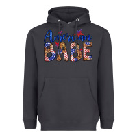 Smoke american babe Heavyweight Hoodie - LillyAllenDesigns