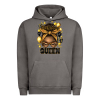 Pigment Tornado birthday queen afro messy bun Urban Hoodie - Artiststas