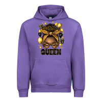 Tulip birthday queen afro messy bun Urban Hoodie - Artiststas