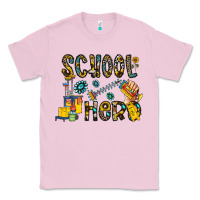 Bubblegum Pink school hero Classic Tee - CowhideDigitalArt