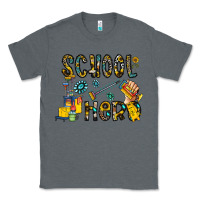Charcoal Heather school hero Classic Tee - CowhideDigitalArt