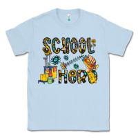 Dusty Blue school hero Classic Tee - CowhideDigitalArt
