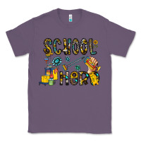 Lavender school hero Classic Tee - CowhideDigitalArt