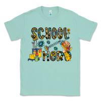 Seafoam school hero Classic Tee - CowhideDigitalArt